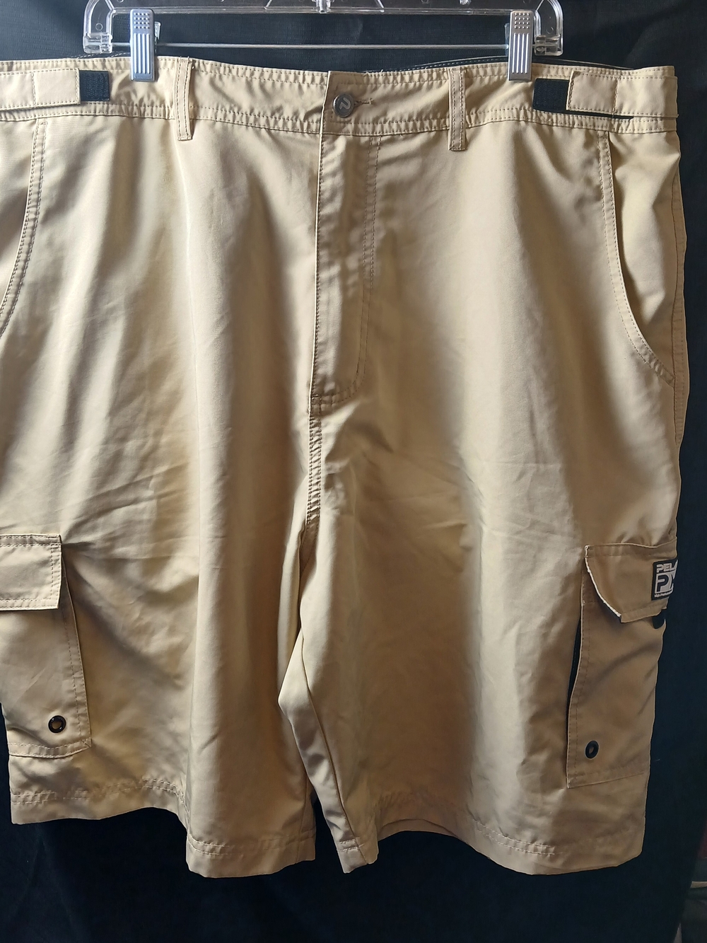 Pelagic Men's Khaki Cargo Socorro Shorts